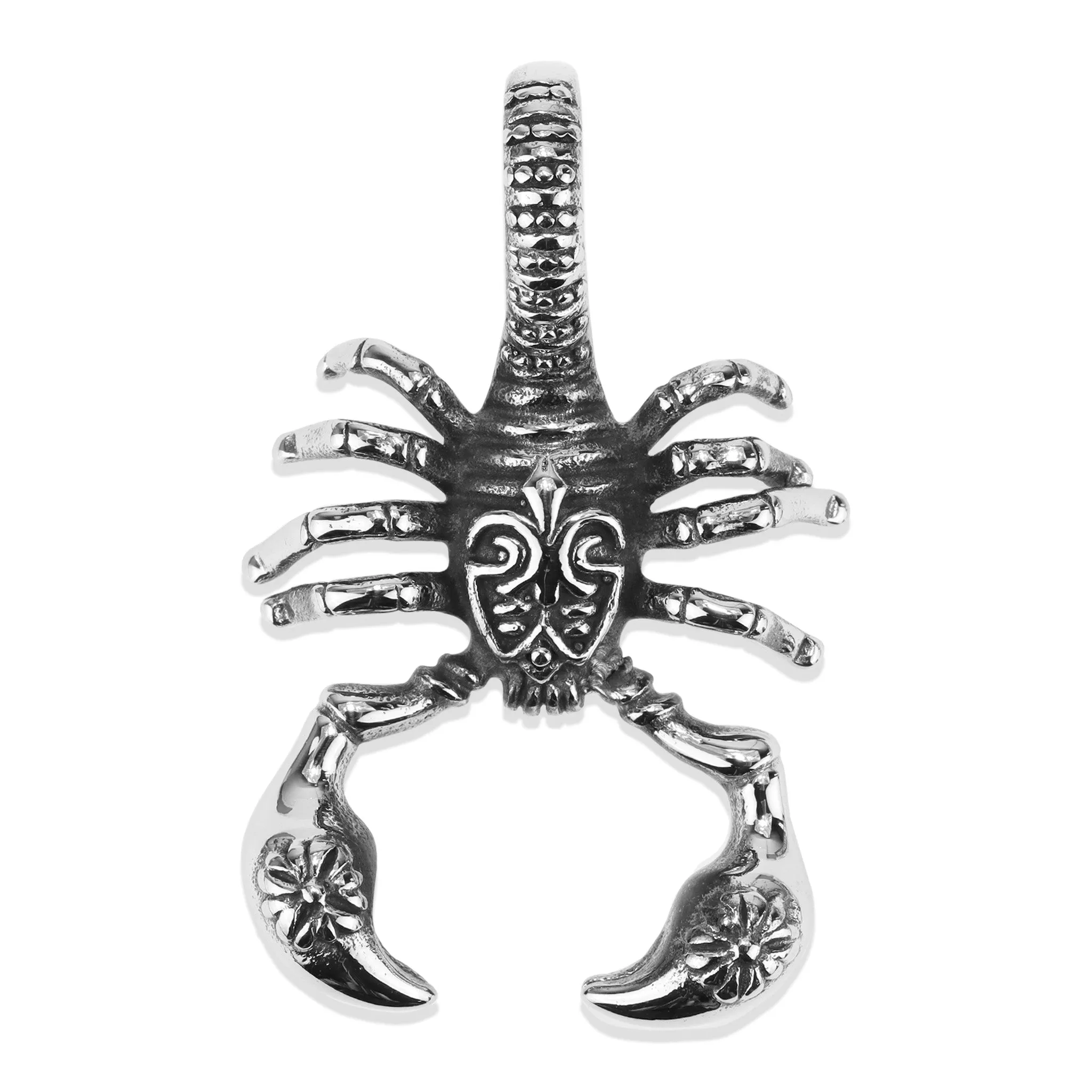 18K PVD Coated Stainless Steel Large Scorpion Pendant / PDL9001