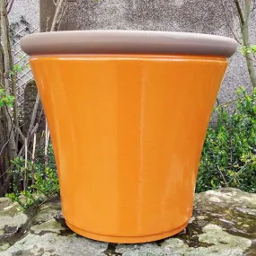 36cm Davenport Planter Amber Plant Pot