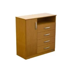 6 Compartment Laminate Wood Cabinetry -Beech