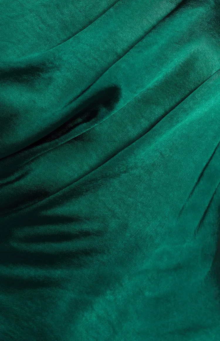 Adella Midi Dress Emerald