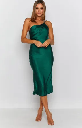 Adella Midi Dress Emerald