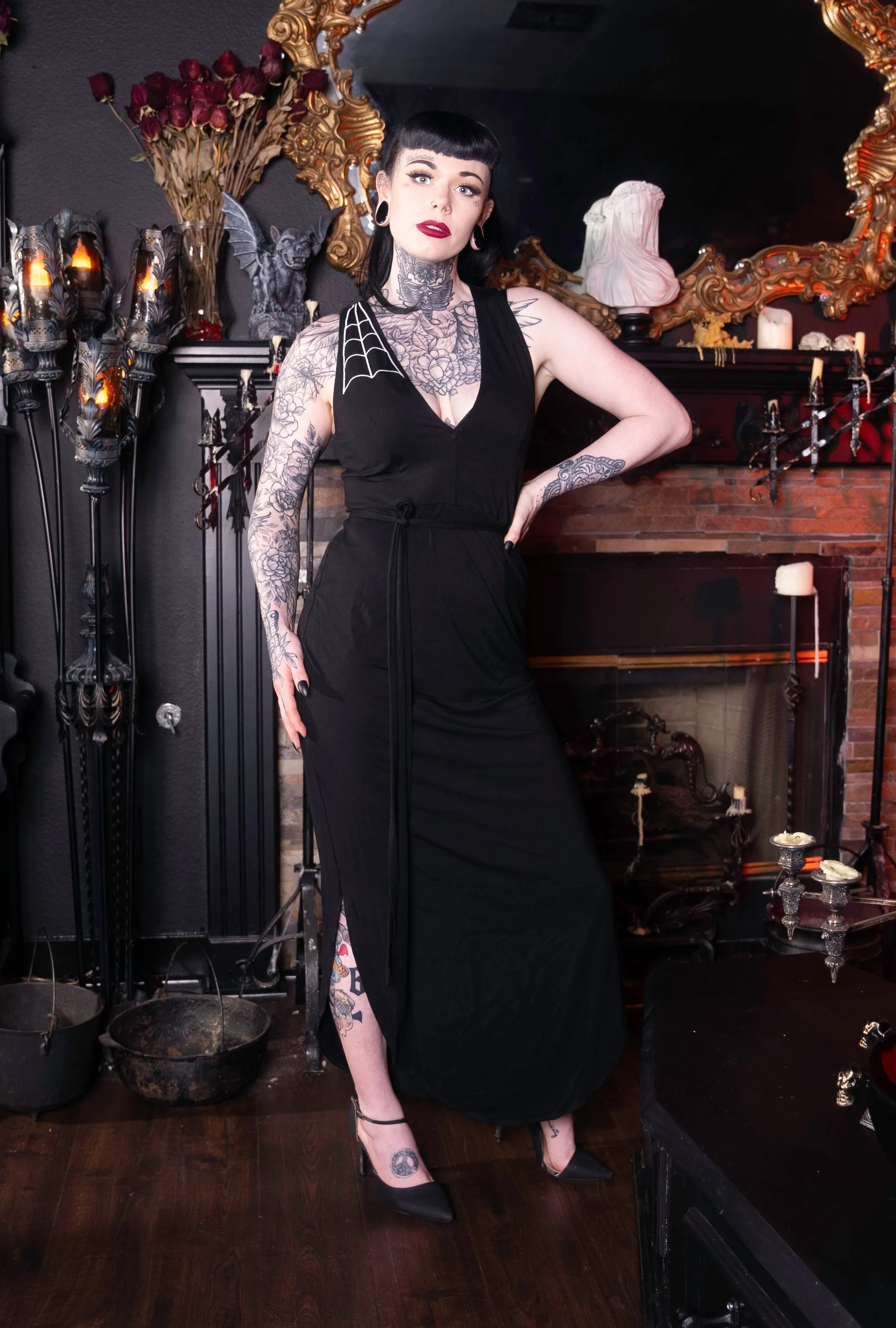 Arachnid Allure Jersey Dress