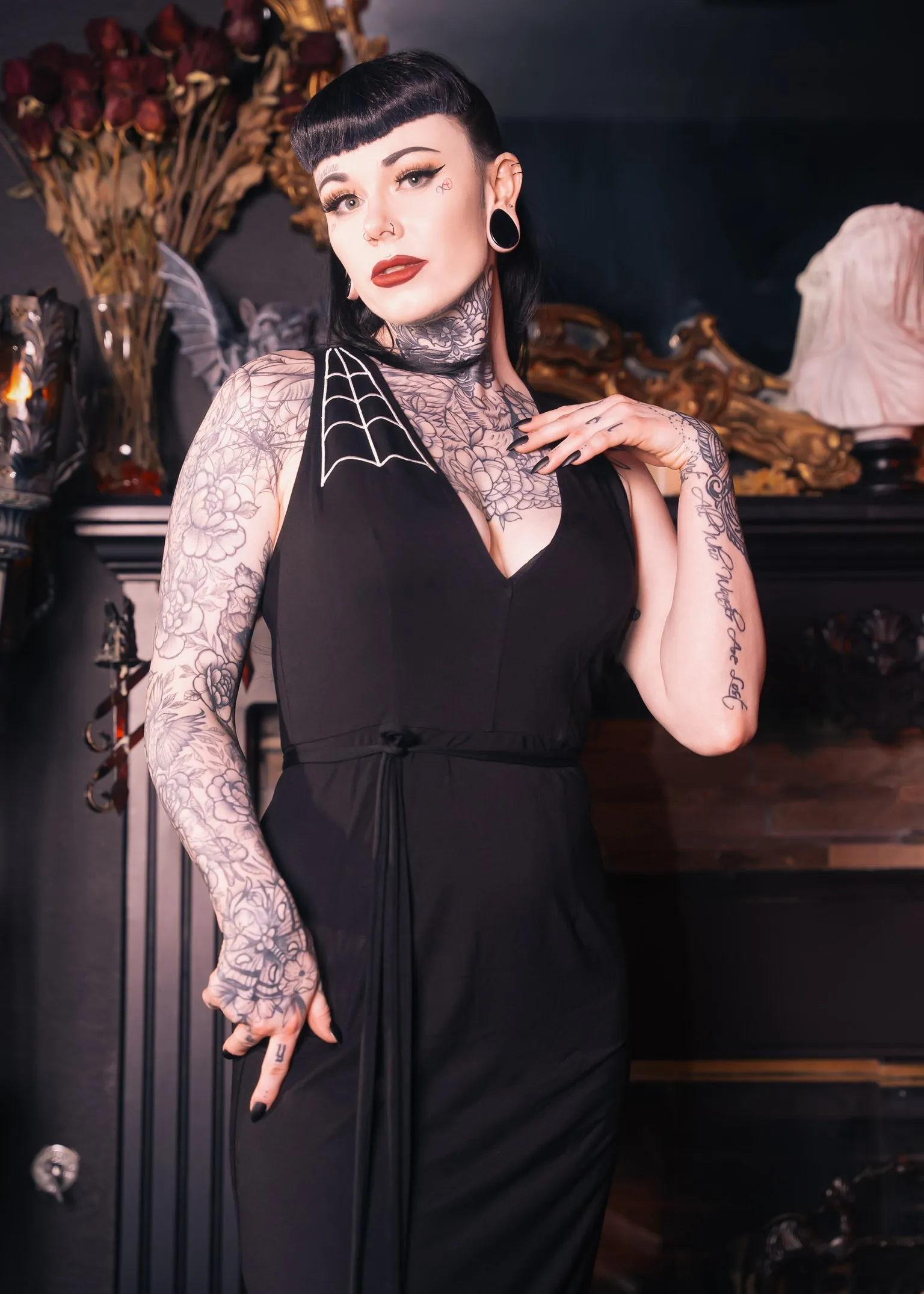 Arachnid Allure Jersey Dress