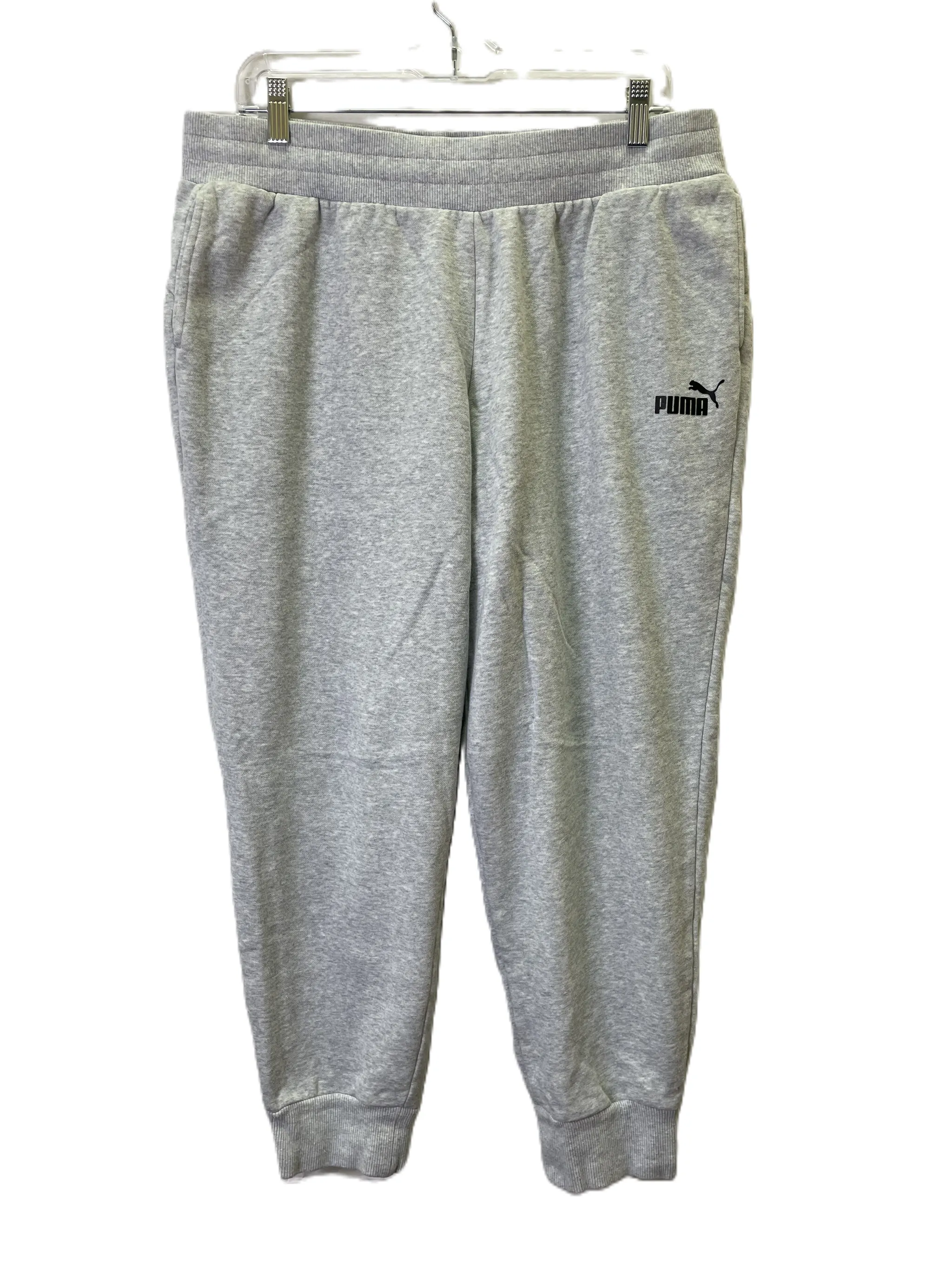 Athletic Pants 2pc By Puma In Grey, Size: Xl