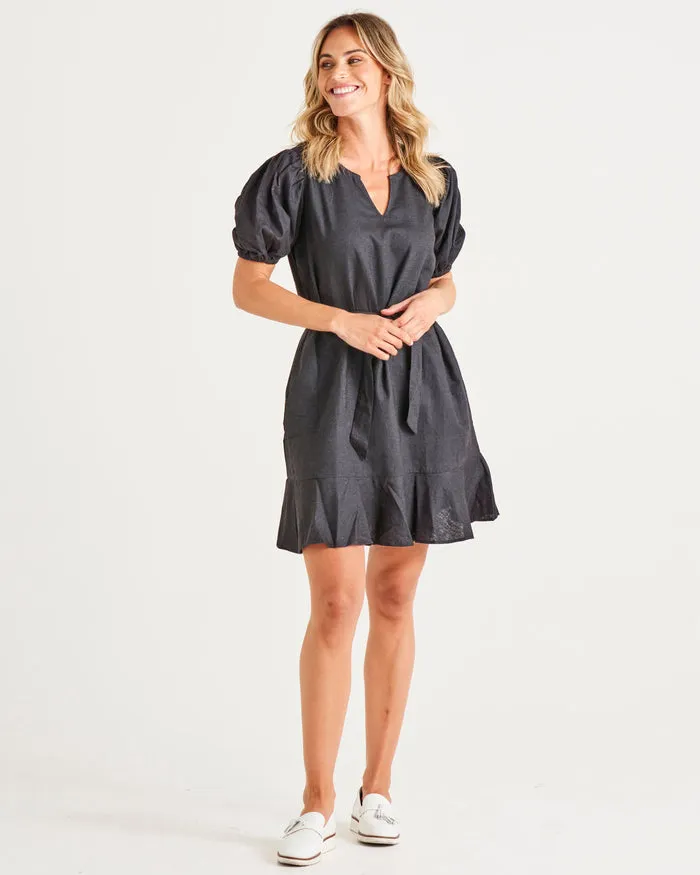 Betty Basics Birdie Dress Coal