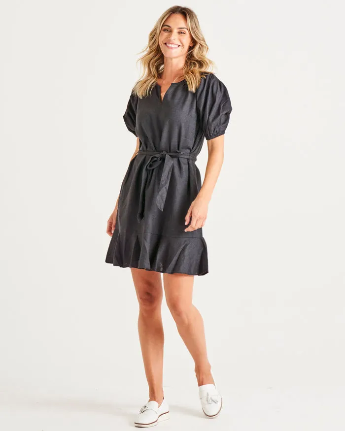 Betty Basics Birdie Dress Coal