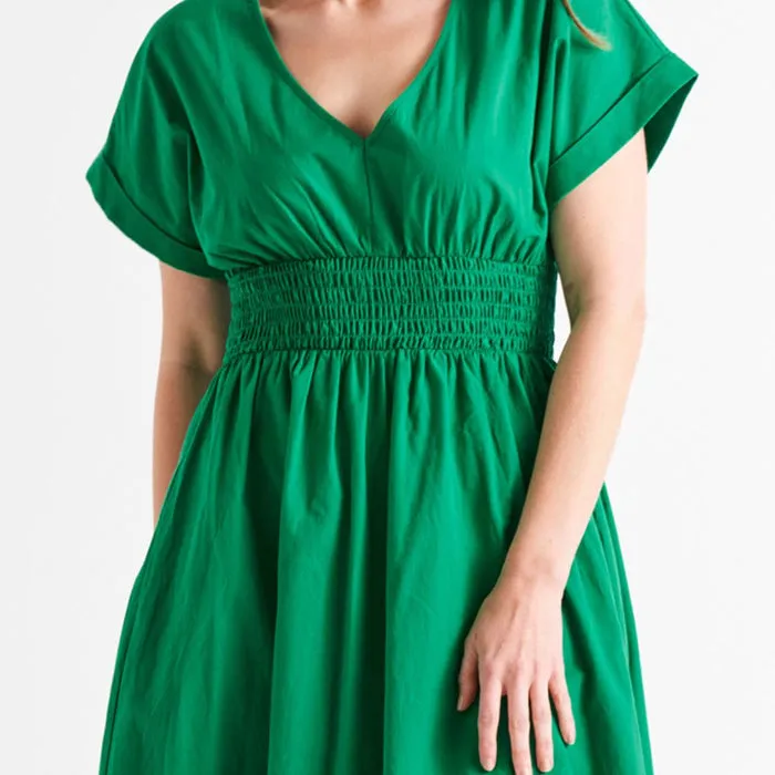 Betty Basics Carrie Dress Holly Green