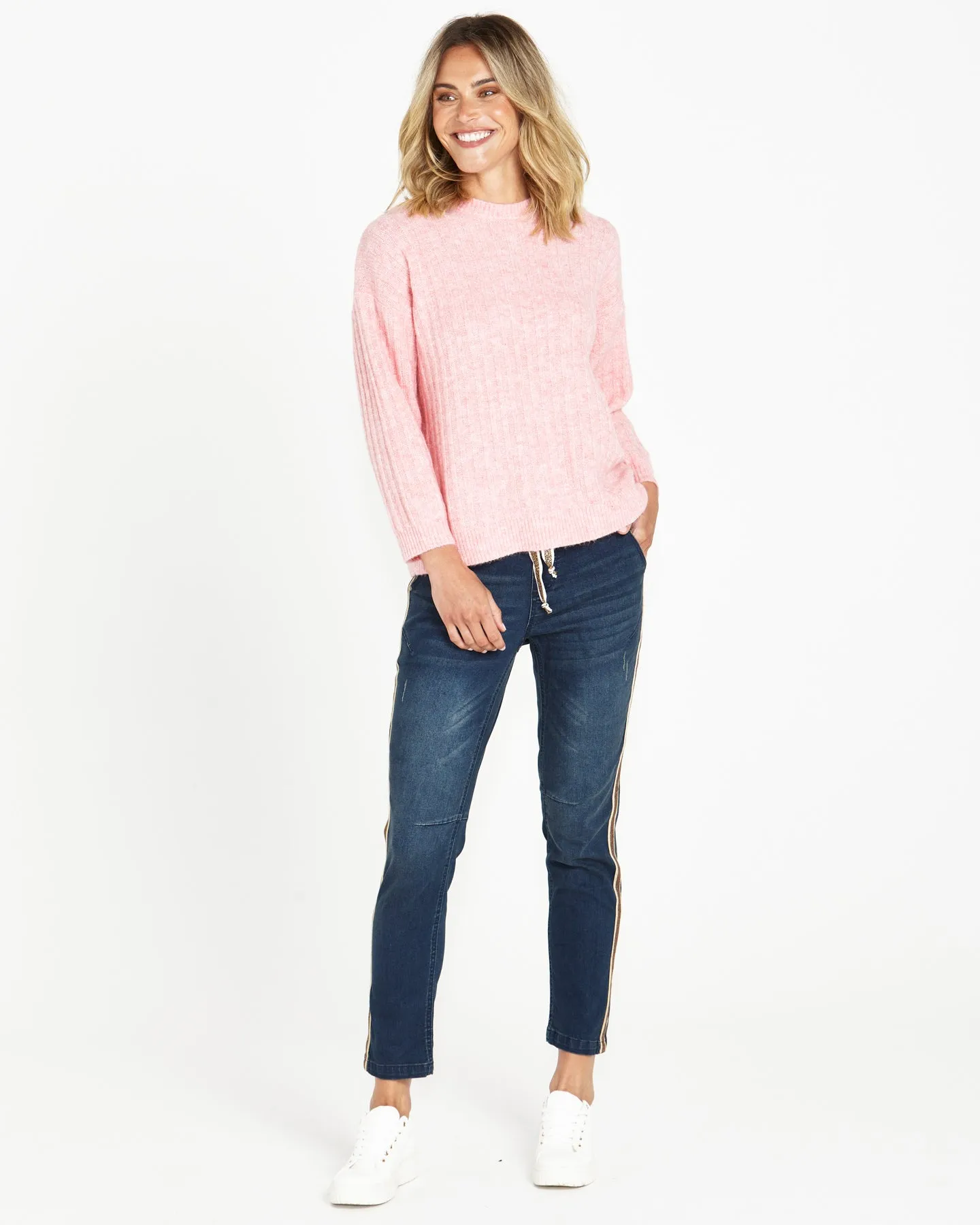 Betty Basics Kayla Knit Jumper Floss