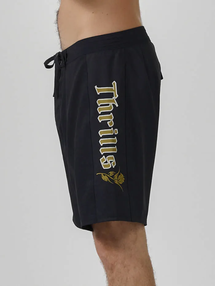 Between Two Thorns Boardshort - Dark Navy