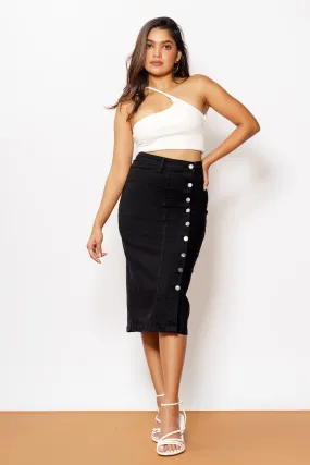 Black Bodycon Skirt