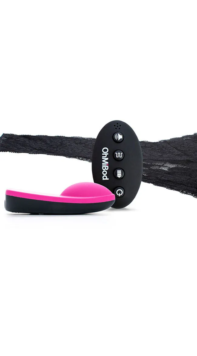 Black OhMiBod Club Vibe 3.0 Vibrating Panty