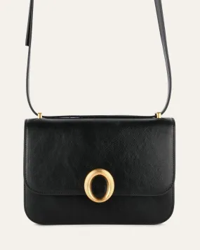 BOBBIE CROSS BODY BLACK LEATHER