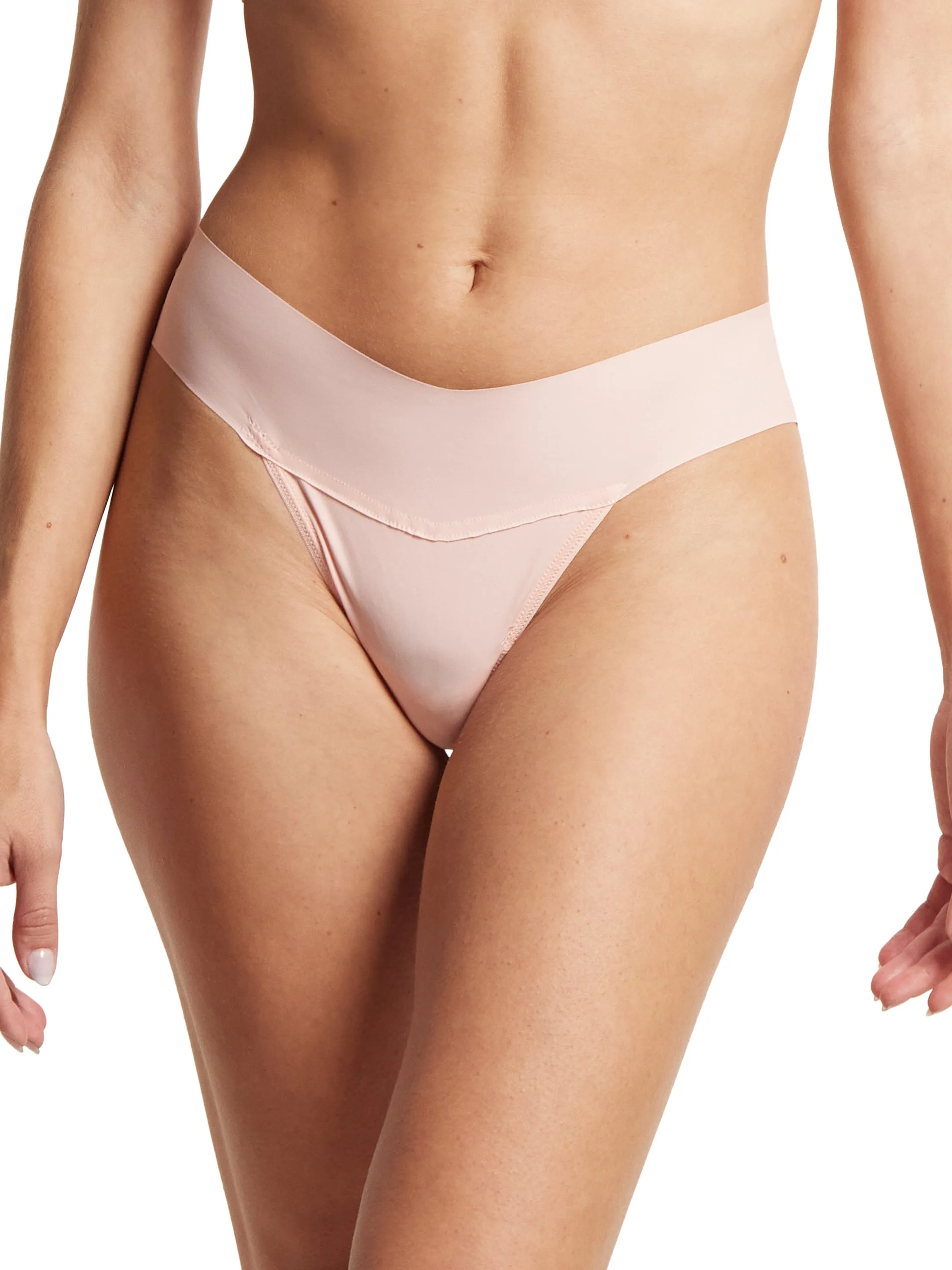 BreatheSoft™ Natural Rise Thong Sweet Nothing Pink Sale