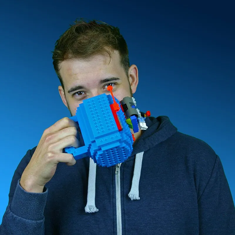 Build-On Brick Mug