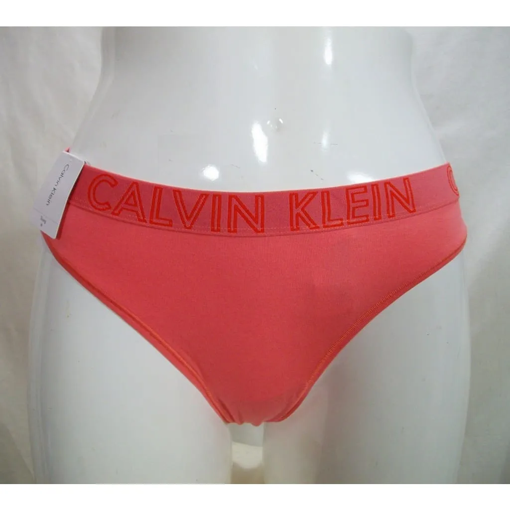 Calvin Klein QD3636 CK Ultimate Cotton Thong XL X-LARGE Orange NWT