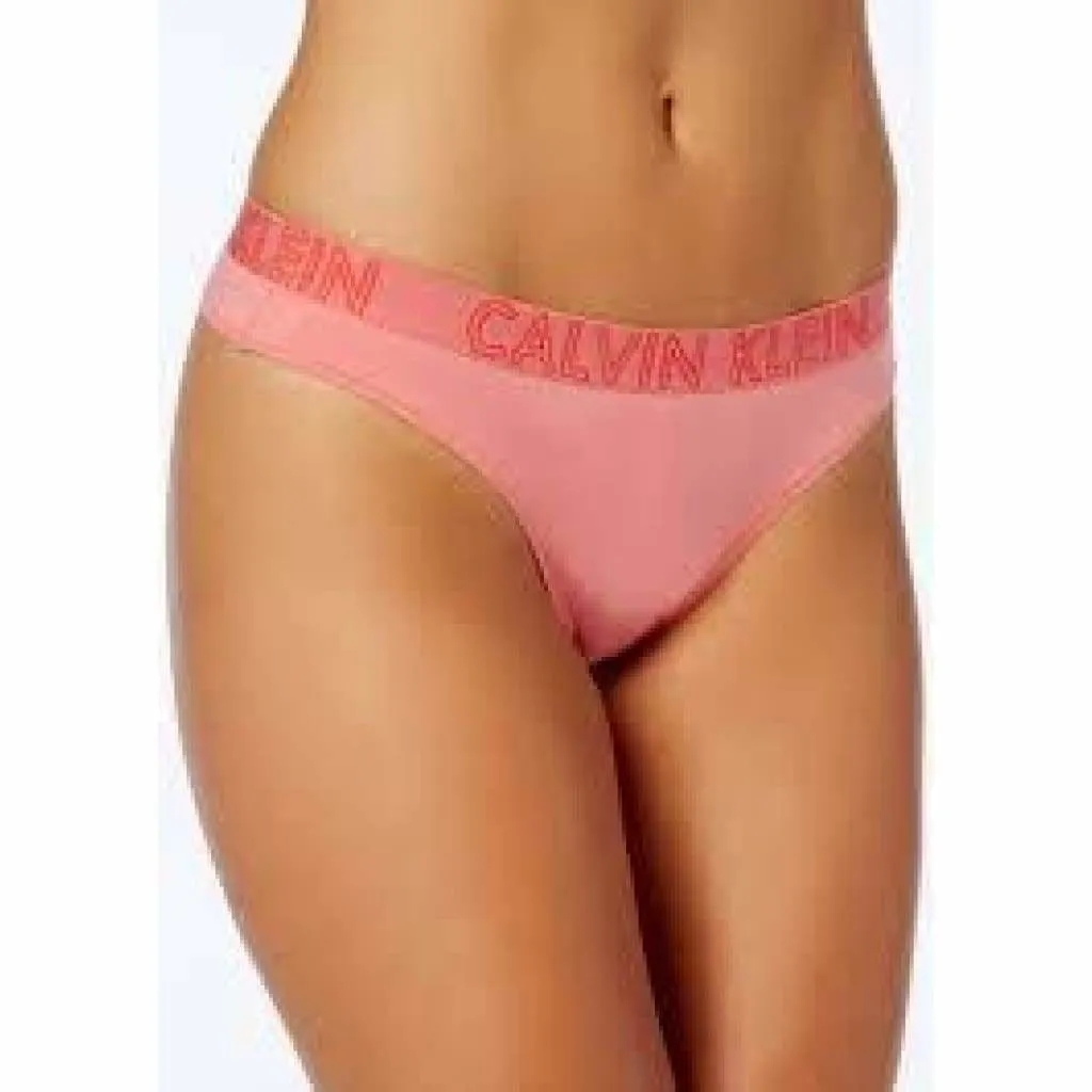 Calvin Klein QD3636 CK Ultimate Cotton Thong XL X-LARGE Orange NWT