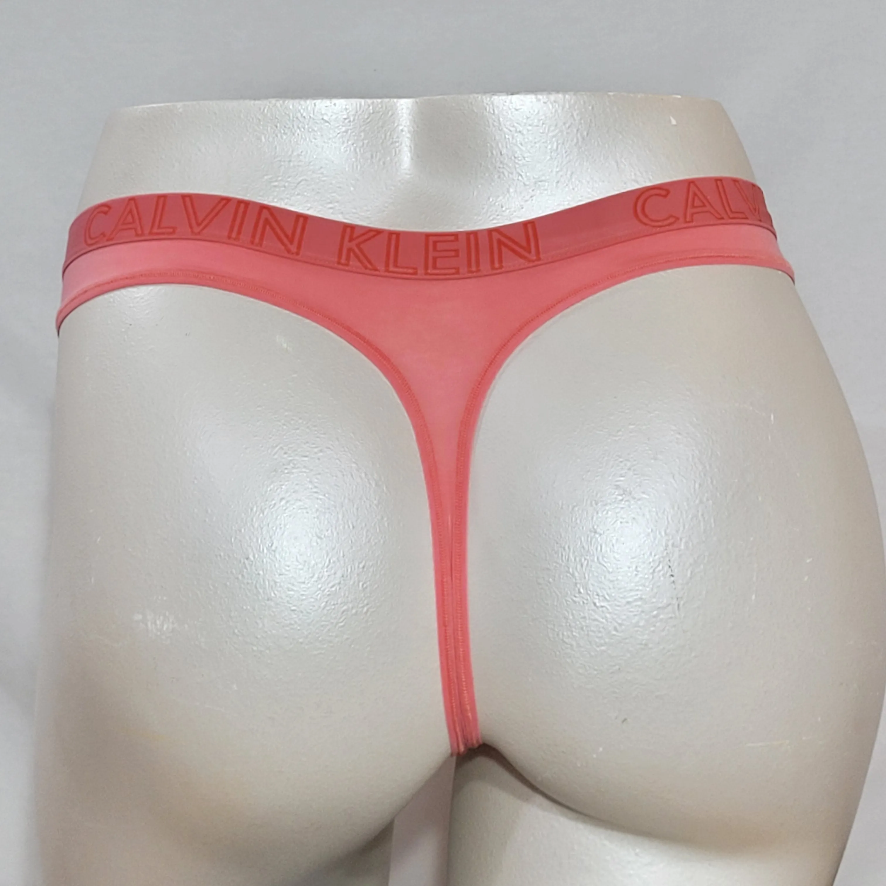 Calvin Klein QD3636 CK Ultimate Cotton Thong XL X-LARGE Orange NWT