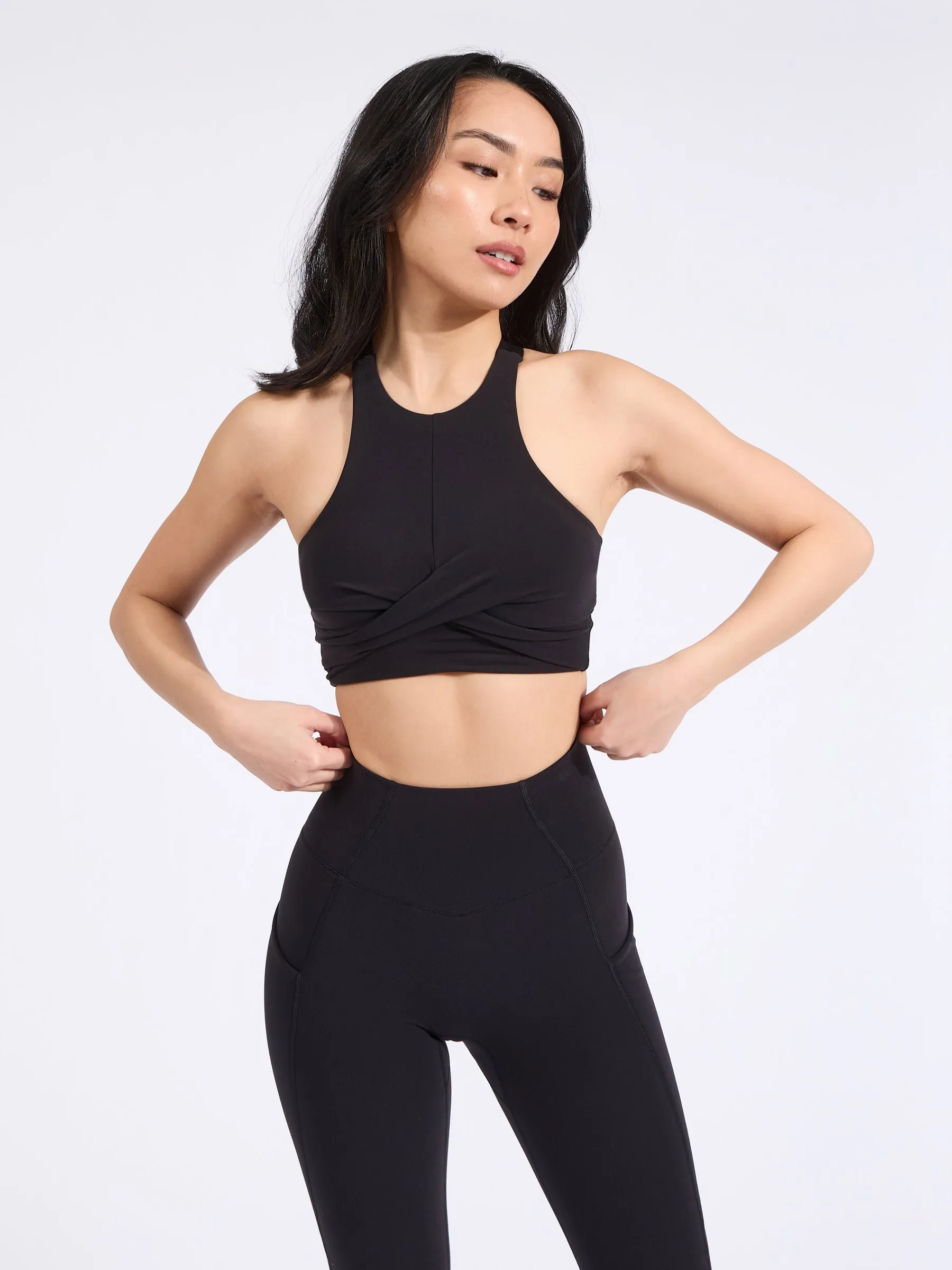 Candy Crew Sports Bra - Onyx Black