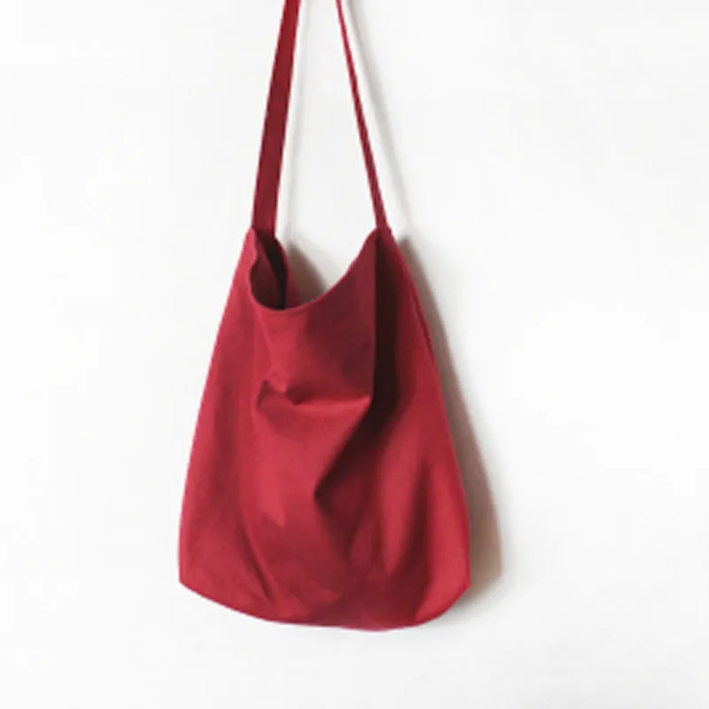 canvas one-shoulder oblique cross bag .