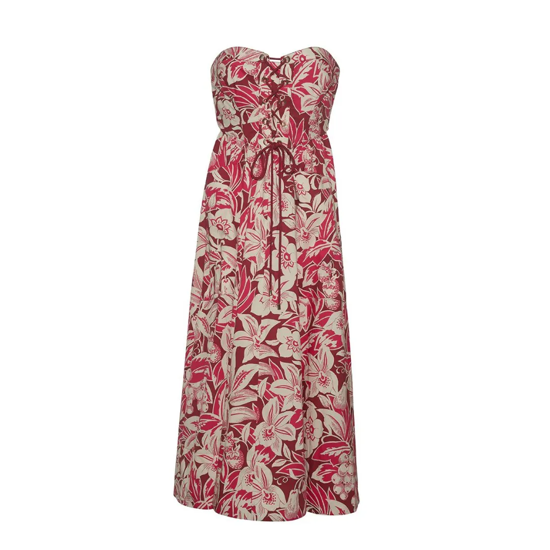 CARA CARA Nicola Dress, Tropical Harvest Pink