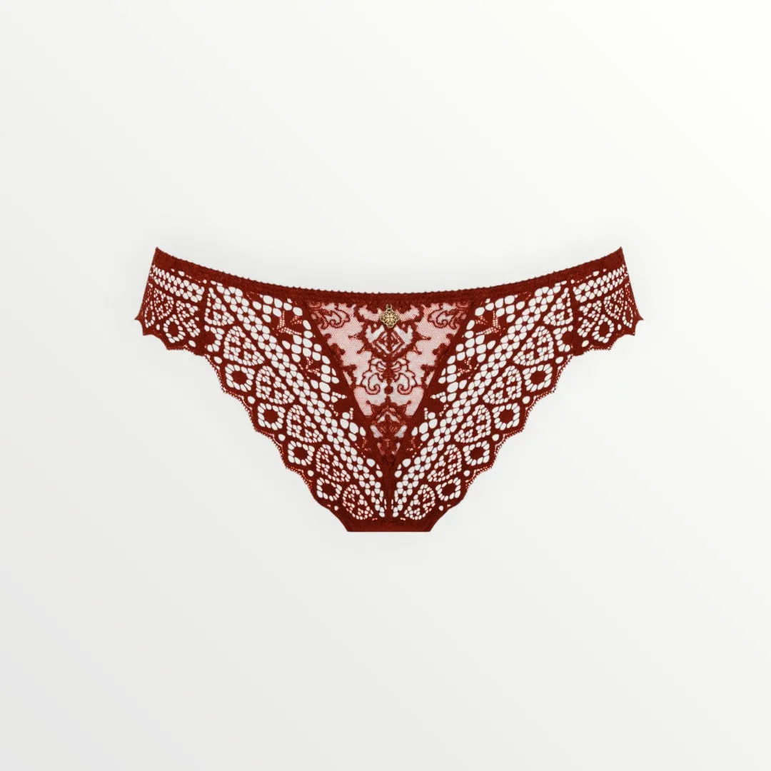 Cassiopee Thong | Gilded Copper