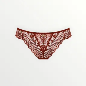 Cassiopee Thong | Gilded Copper