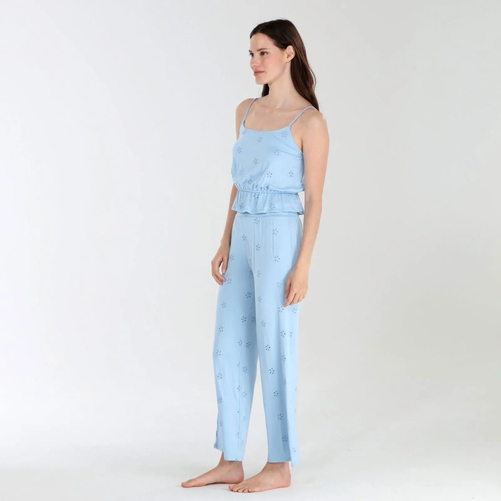 Clear Skies Cami Pant Set In Pisces