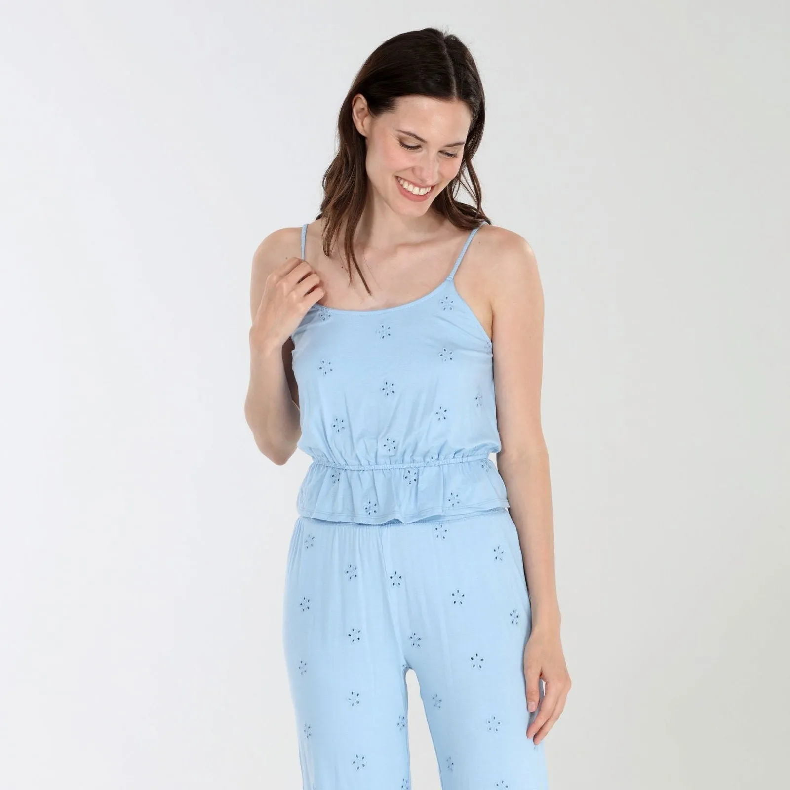 Clear Skies Cami Pant Set In Pisces