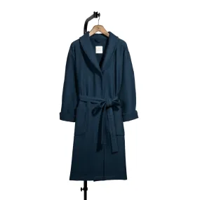 Cobble Bathrobe Navy