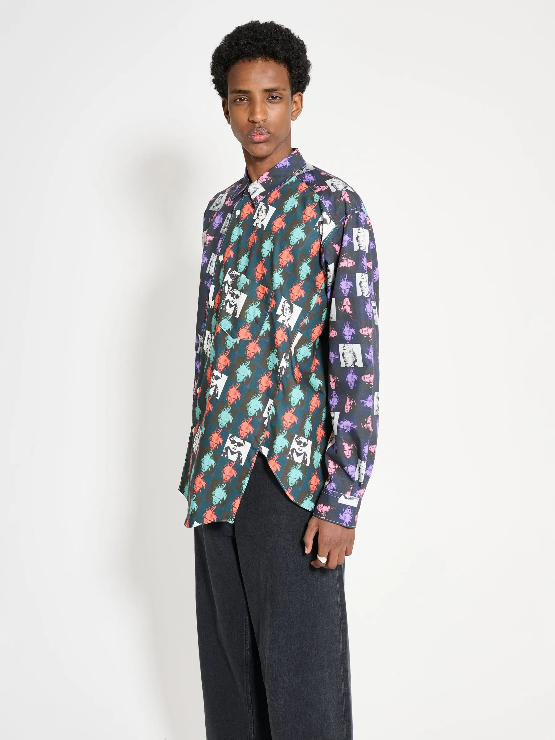 Comme des Garons Shirt Andy Warhol Shirt