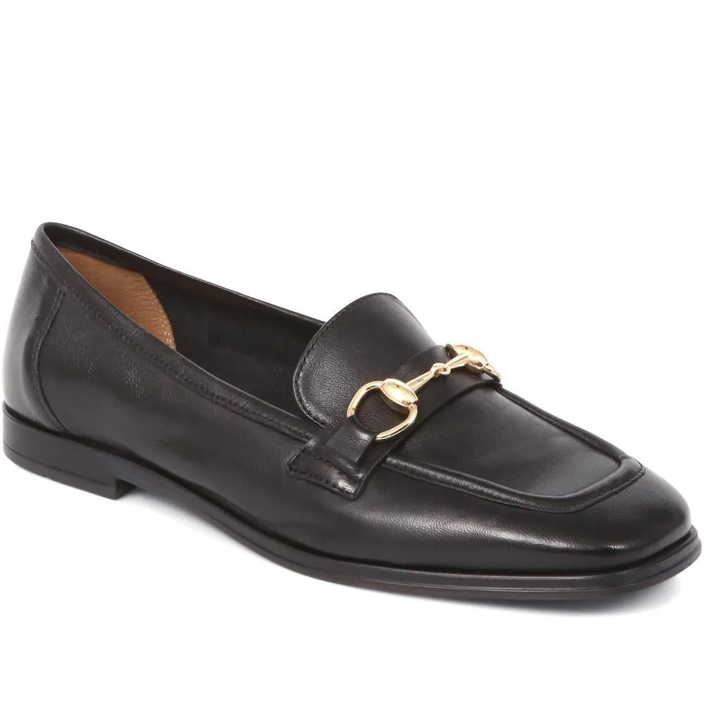 Damara Leather Snaffle Loafers - DAMARA / 323 734