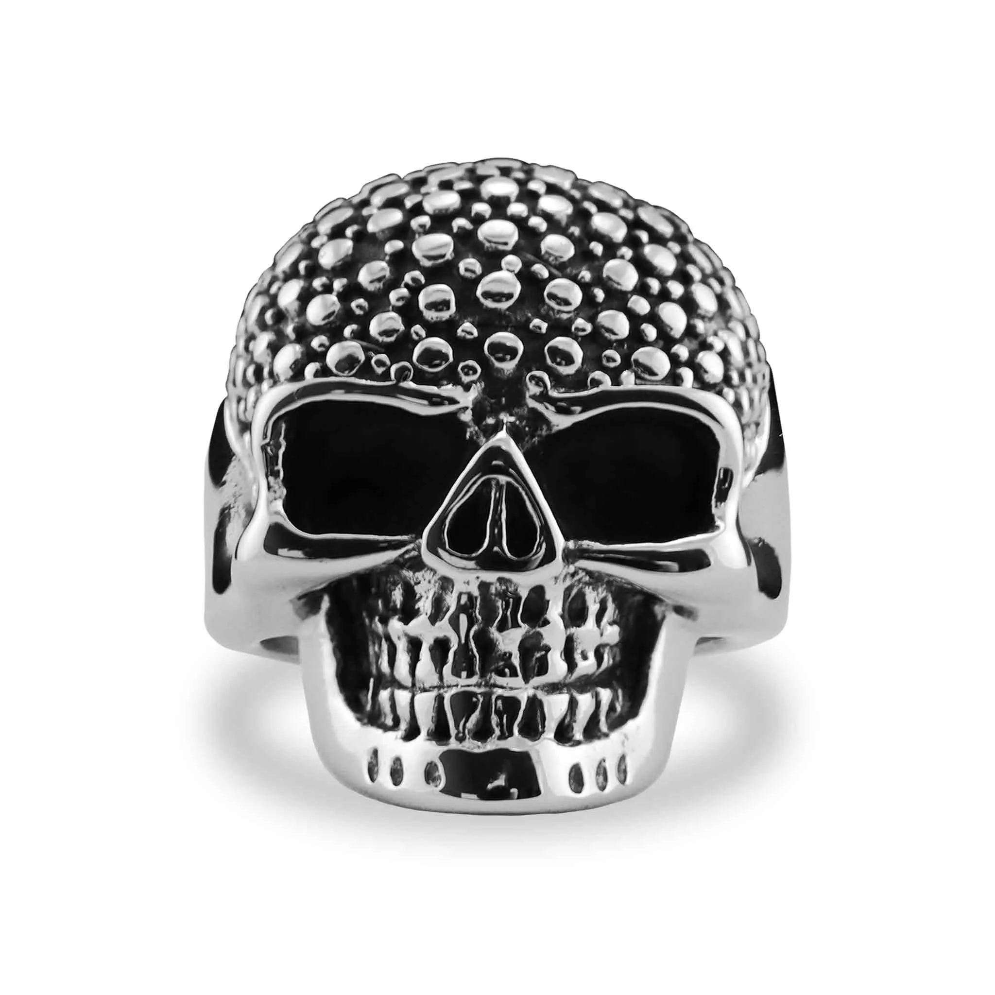 Detailed Skull Stainless Steel Ring / SCR4072