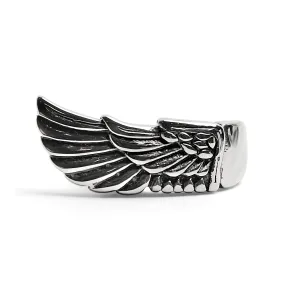 Detailed Wing Stainless Steel Ring / SCR4039