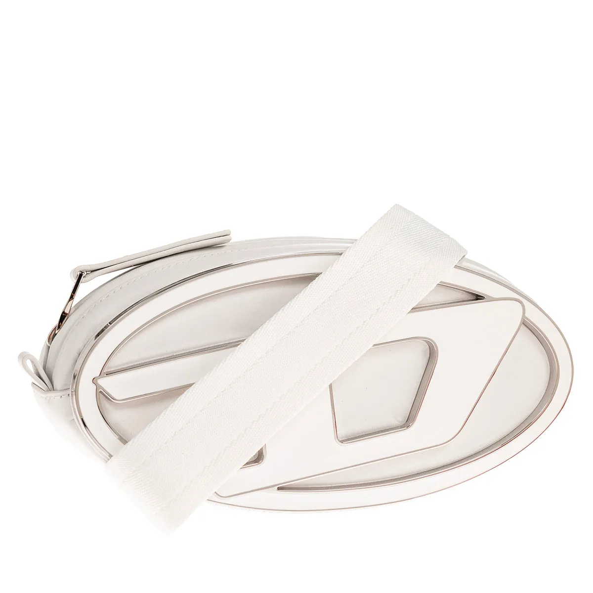 Diesel 1dr Pouch Cross Bodybag White