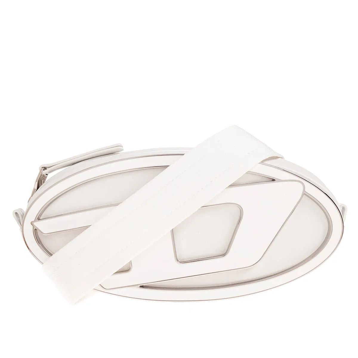 Diesel 1dr Pouch Cross Bodybag White