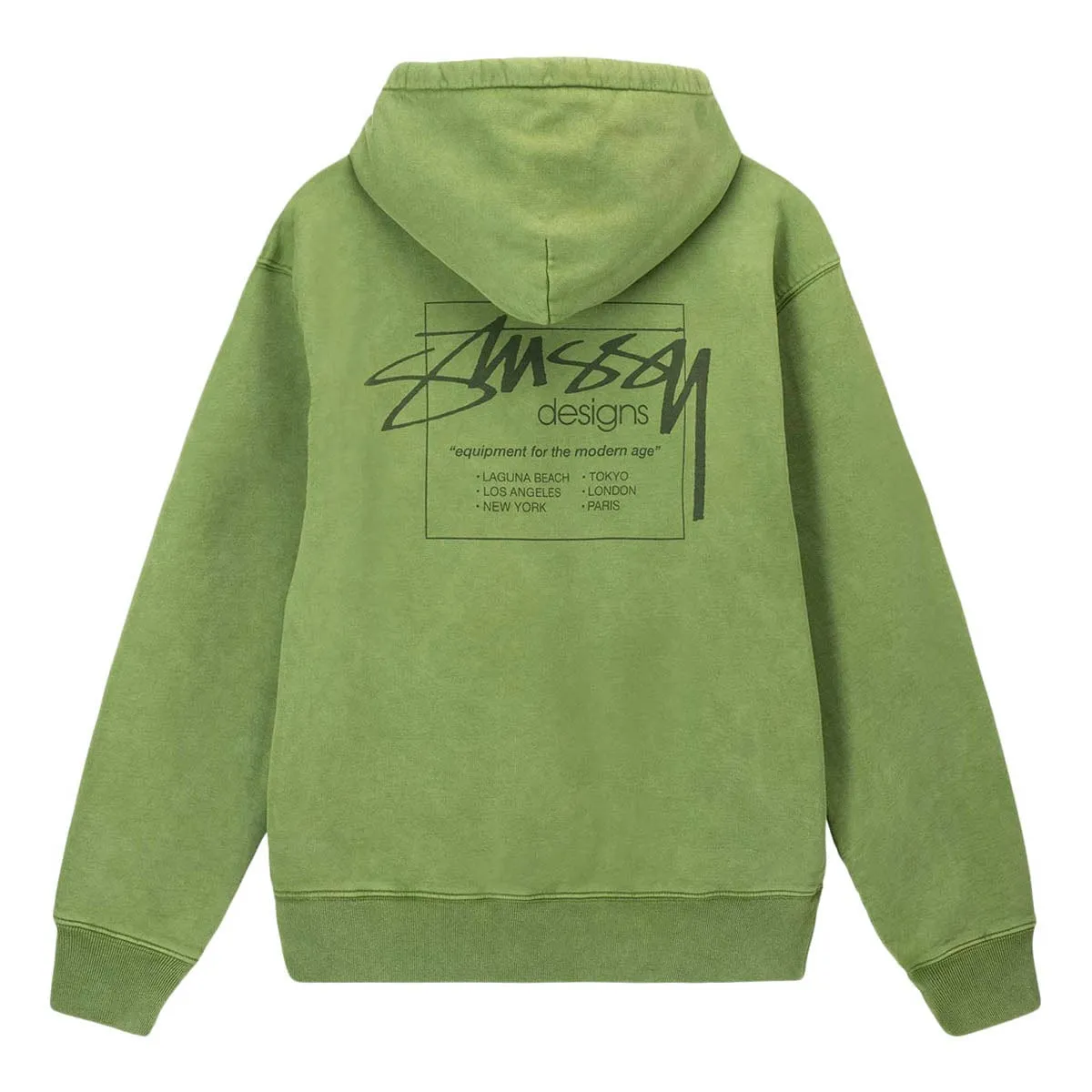 DYED STUSSY DESIGNS HOODIE