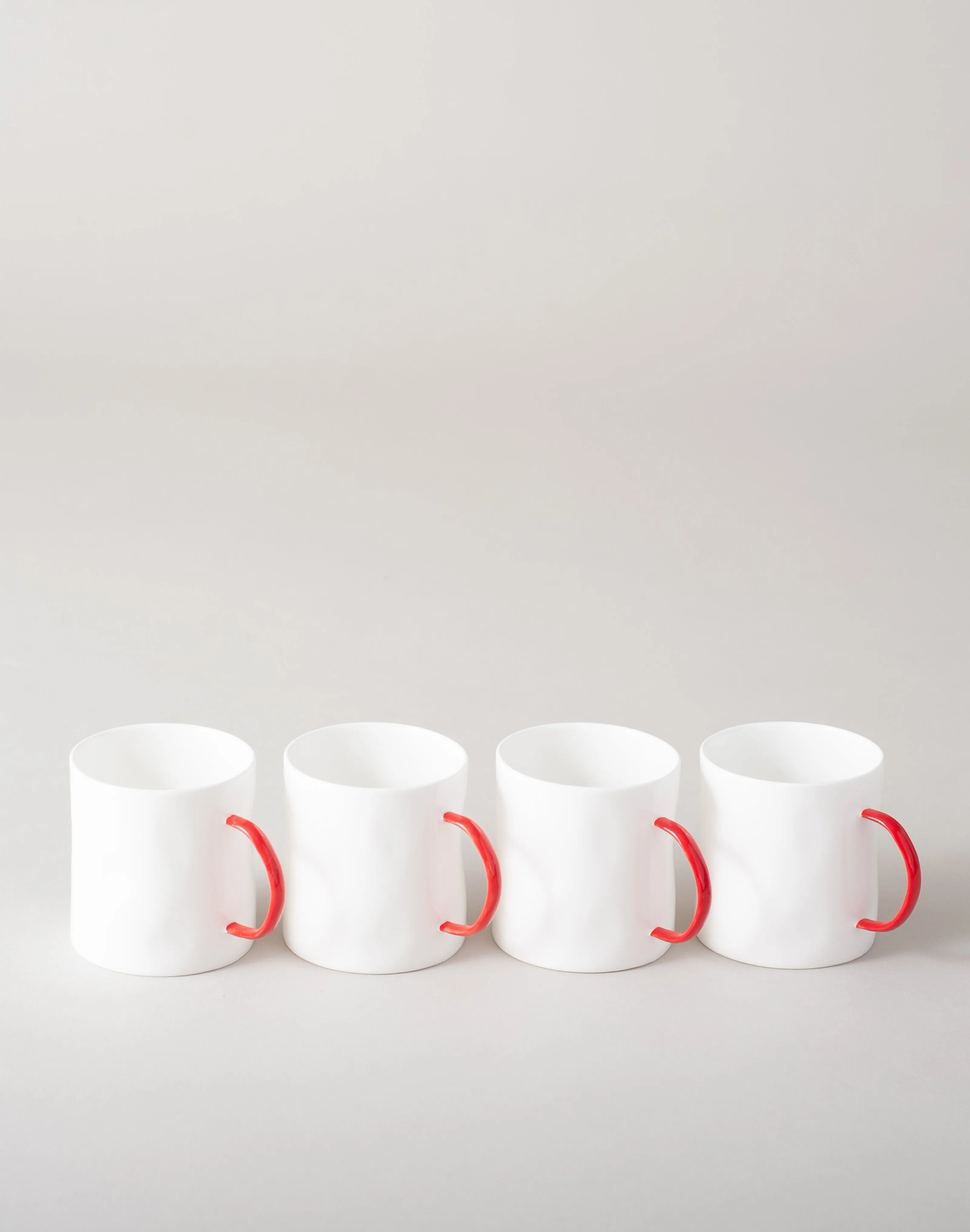 Feldspar Set of 4 7oz Geranium Coffee Mugs