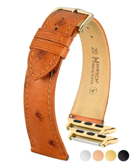 HIRSCH MASSAI OSTRICH Ostrich Watch Bracelet  042 62