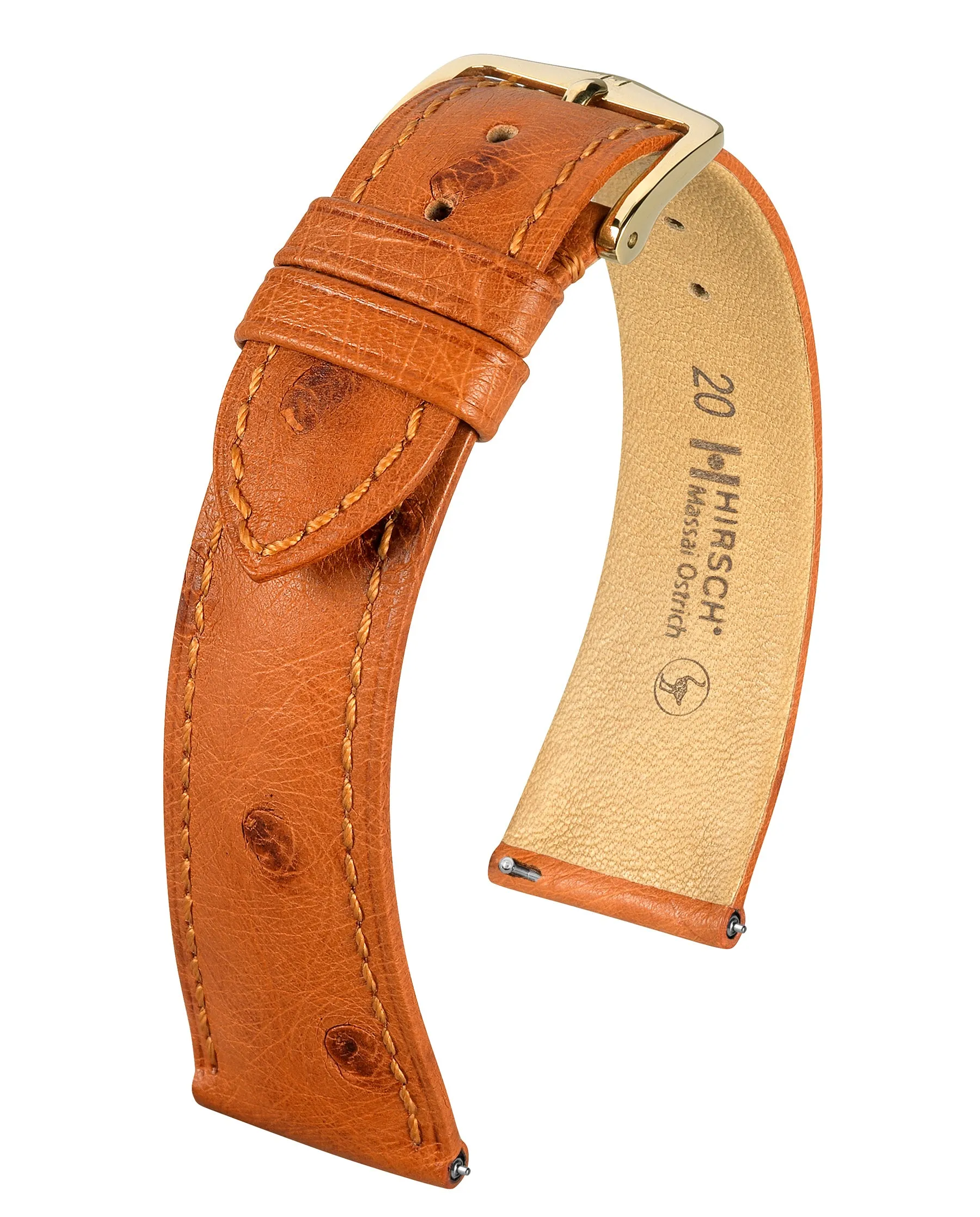 HIRSCH MASSAI OSTRICH Ostrich Watch Bracelet  042 62