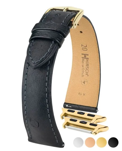 HIRSCH MASSAI OSTRICH Ostrich Watch Bracelet  042 62