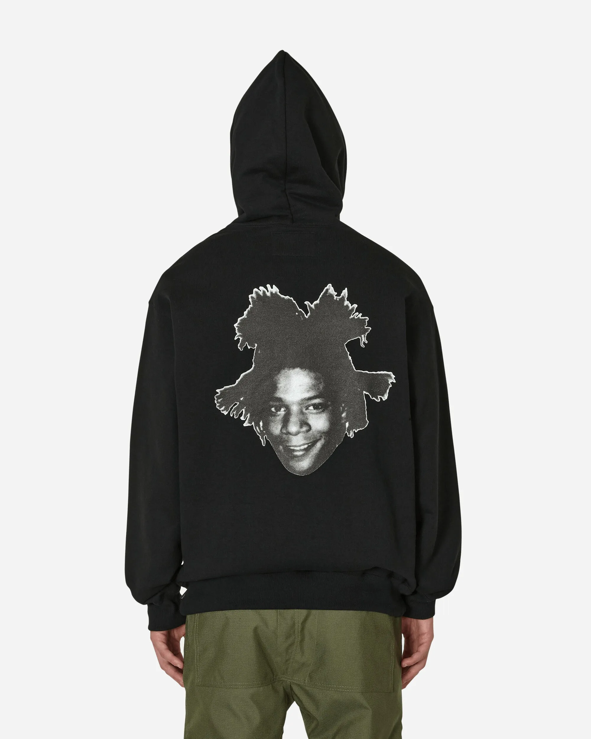 Jean-Michel Basquiat Heavy Weight Hooded Sweatshirt Black