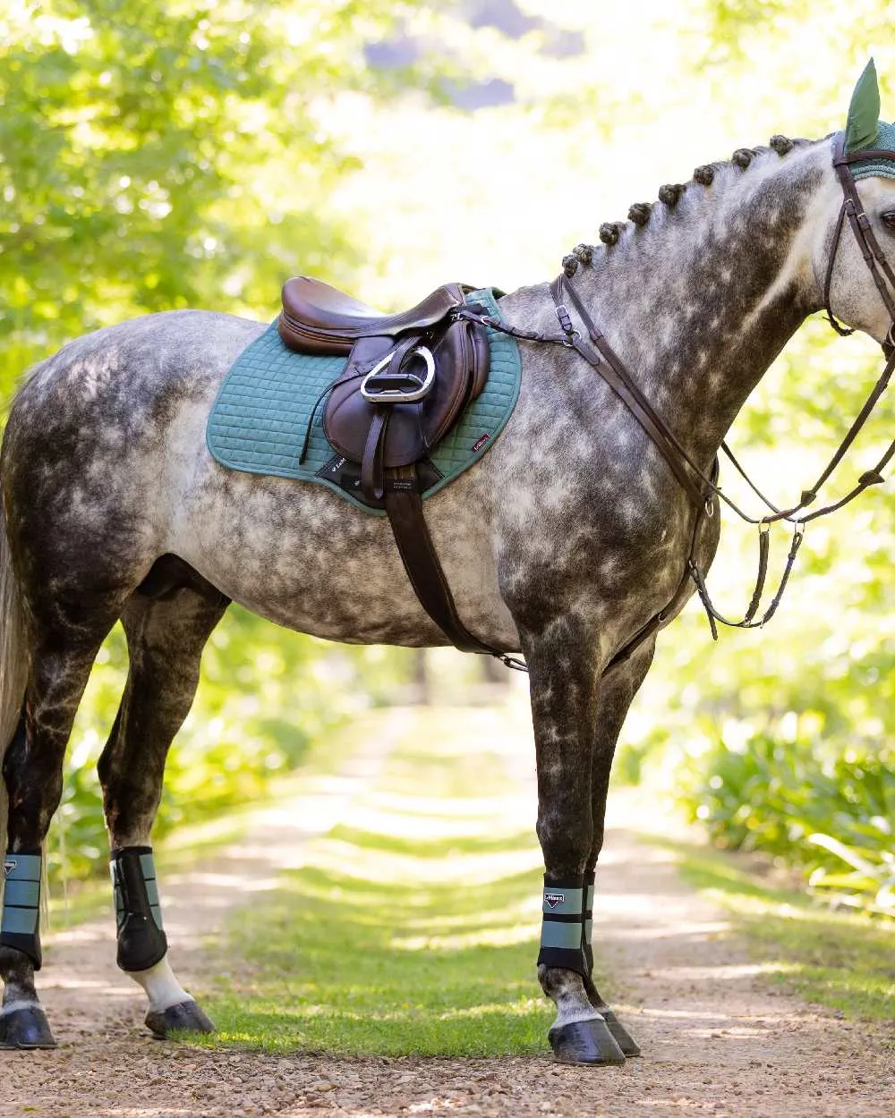 LeMieux Suede Close Contact Square Saddle Pad