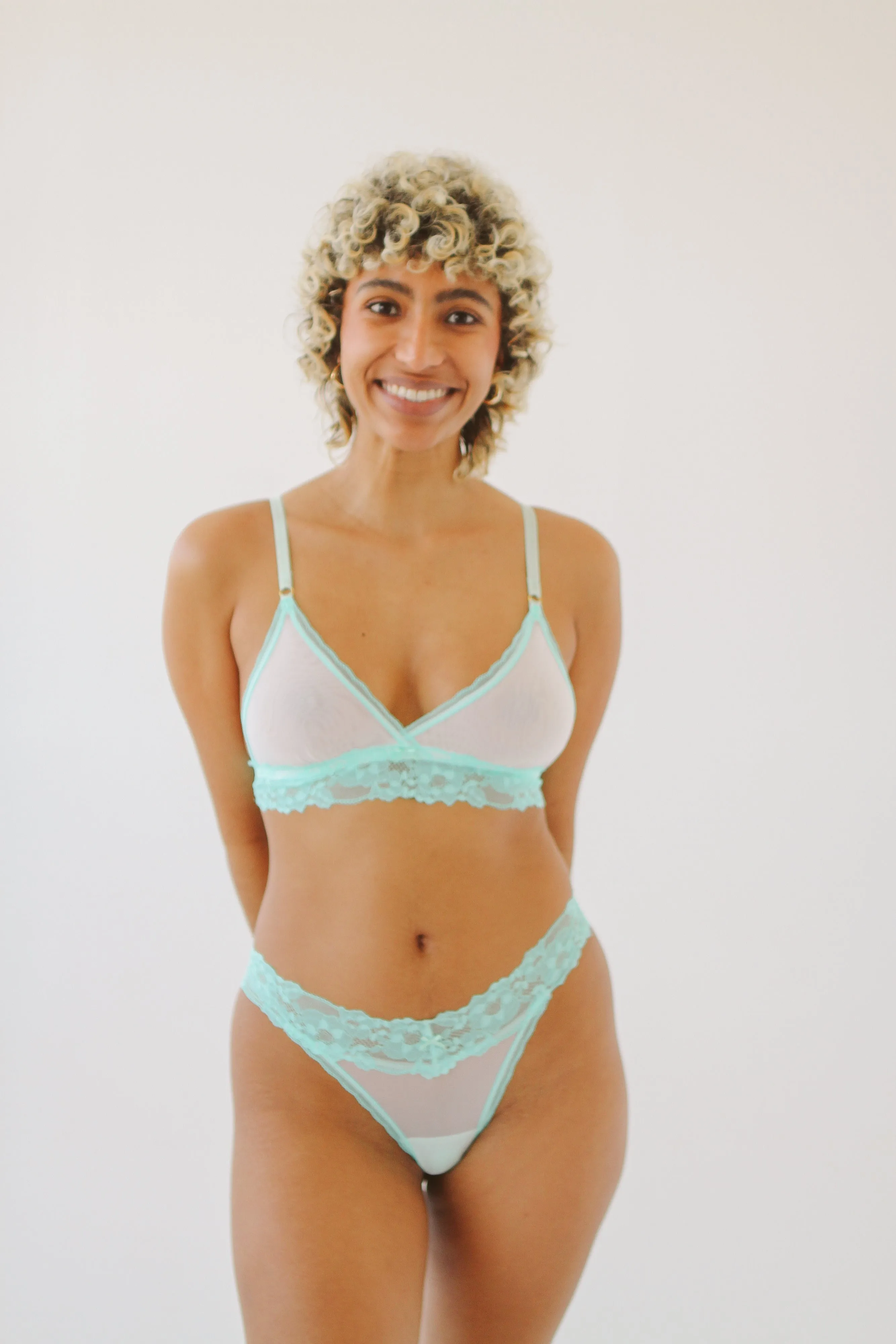 Lia and Thong Set | Mint