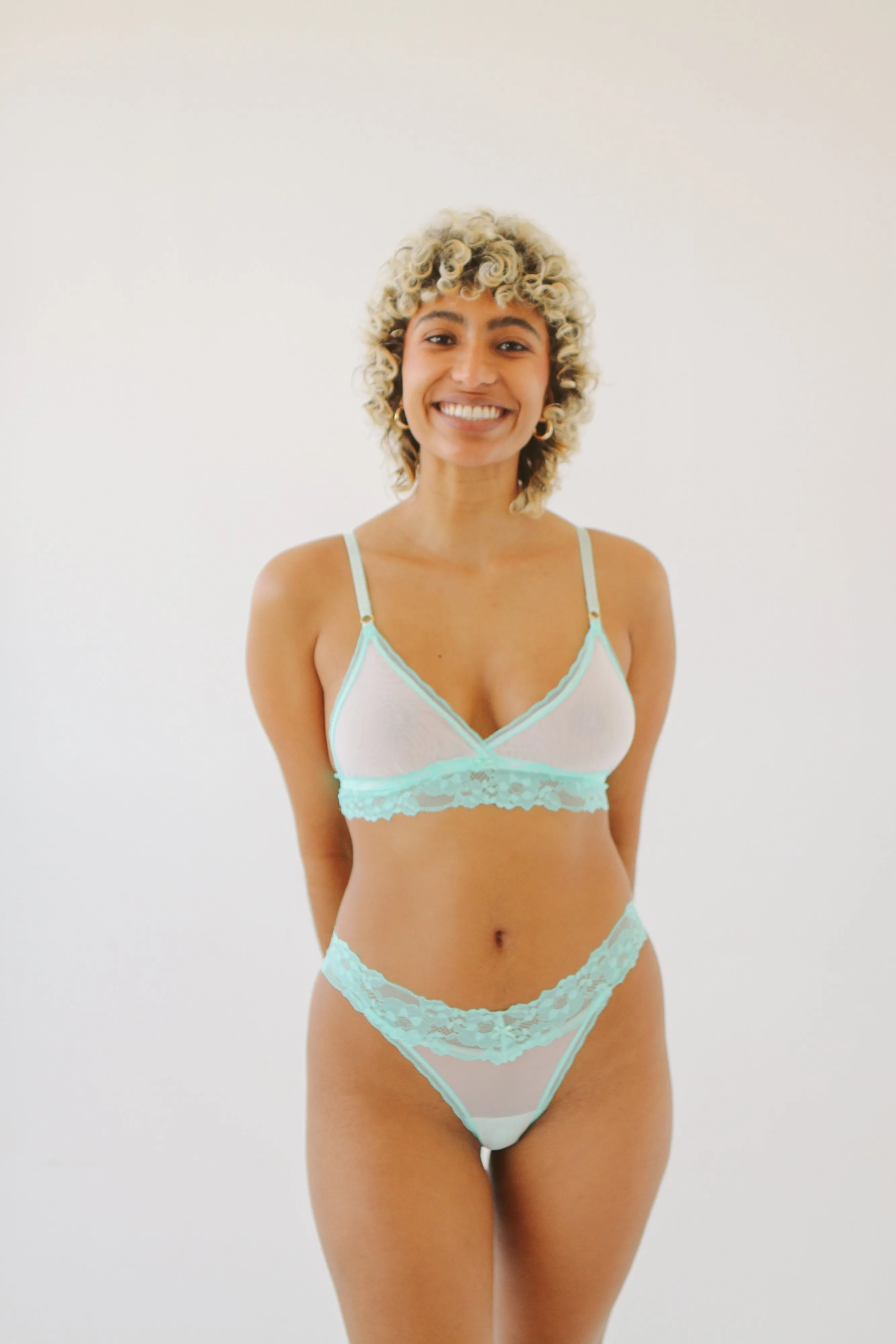 Lia and Thong Set | Mint