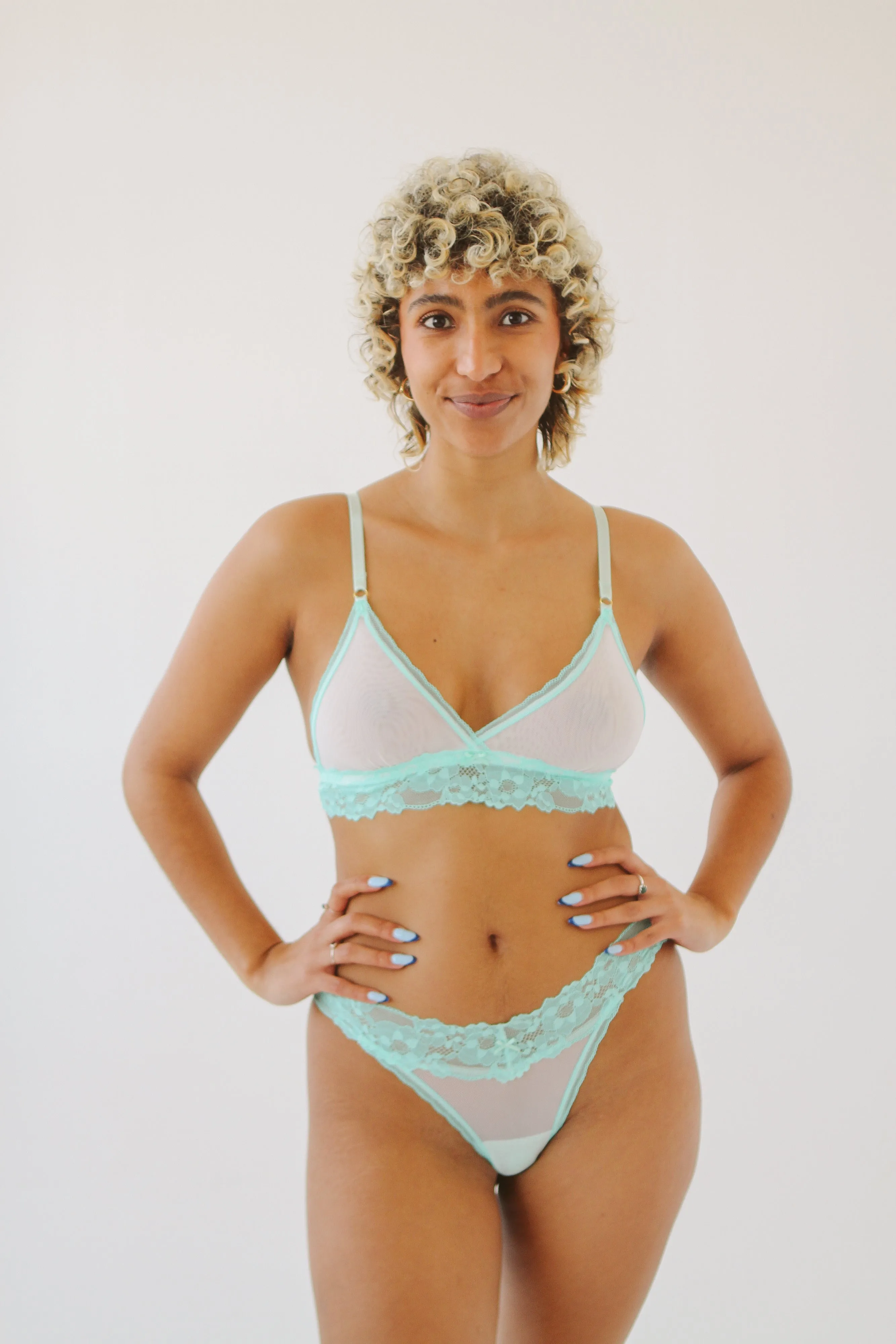 Lia and Thong Set | Mint