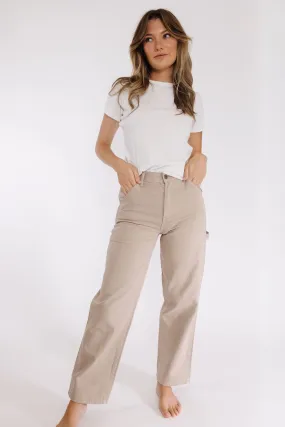 Marissa Pant in Khaki