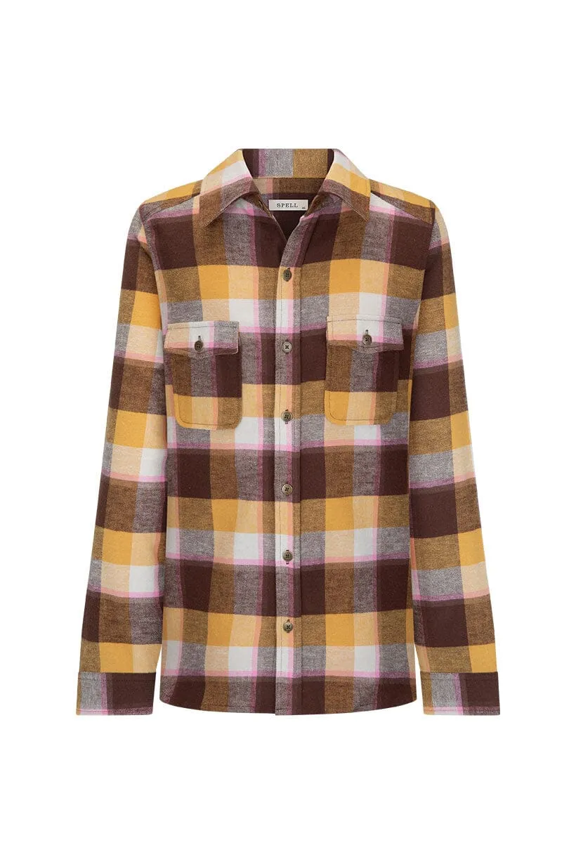 Maverick Flannel | Apricot Blossom