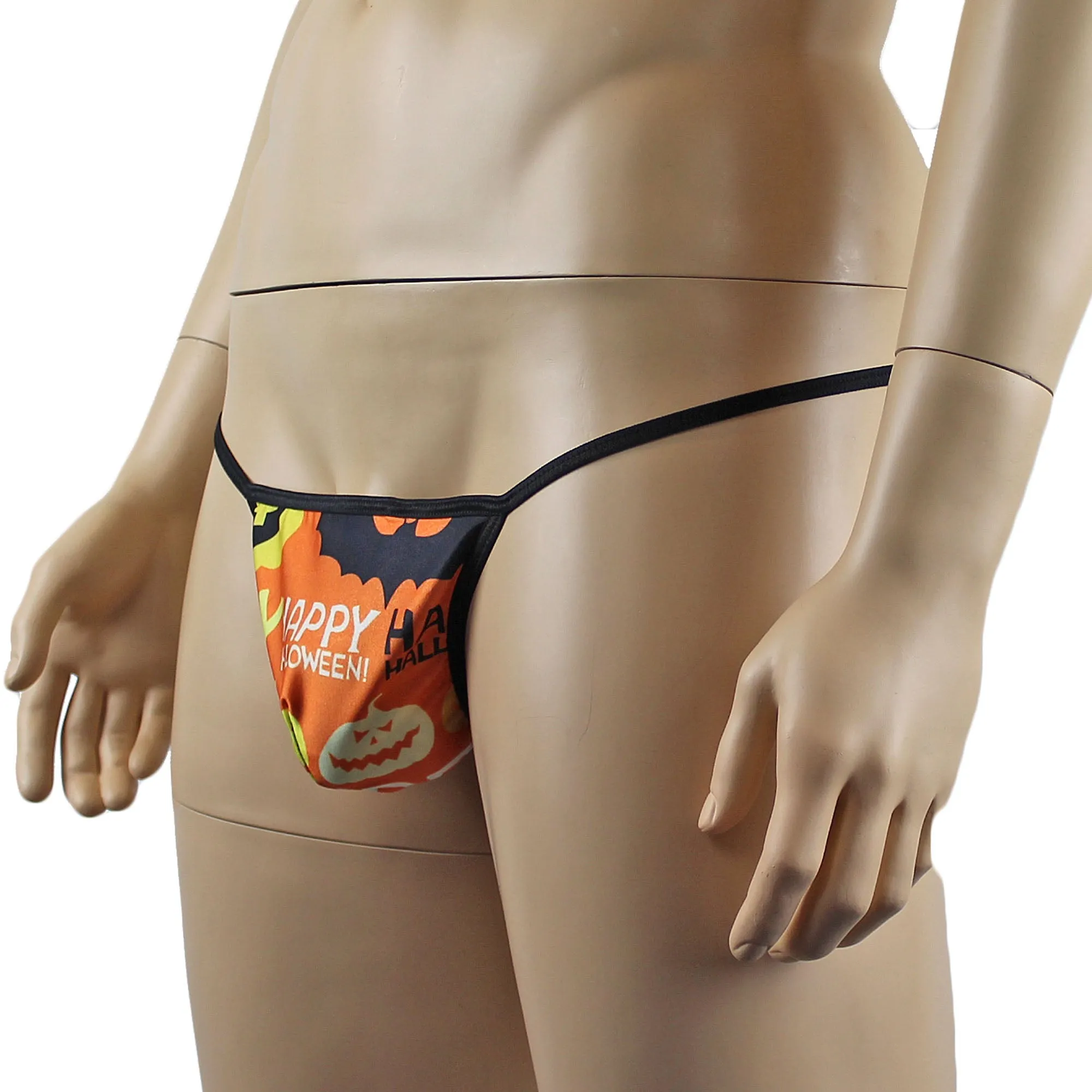 Mens Happy Halloween Pouch G string