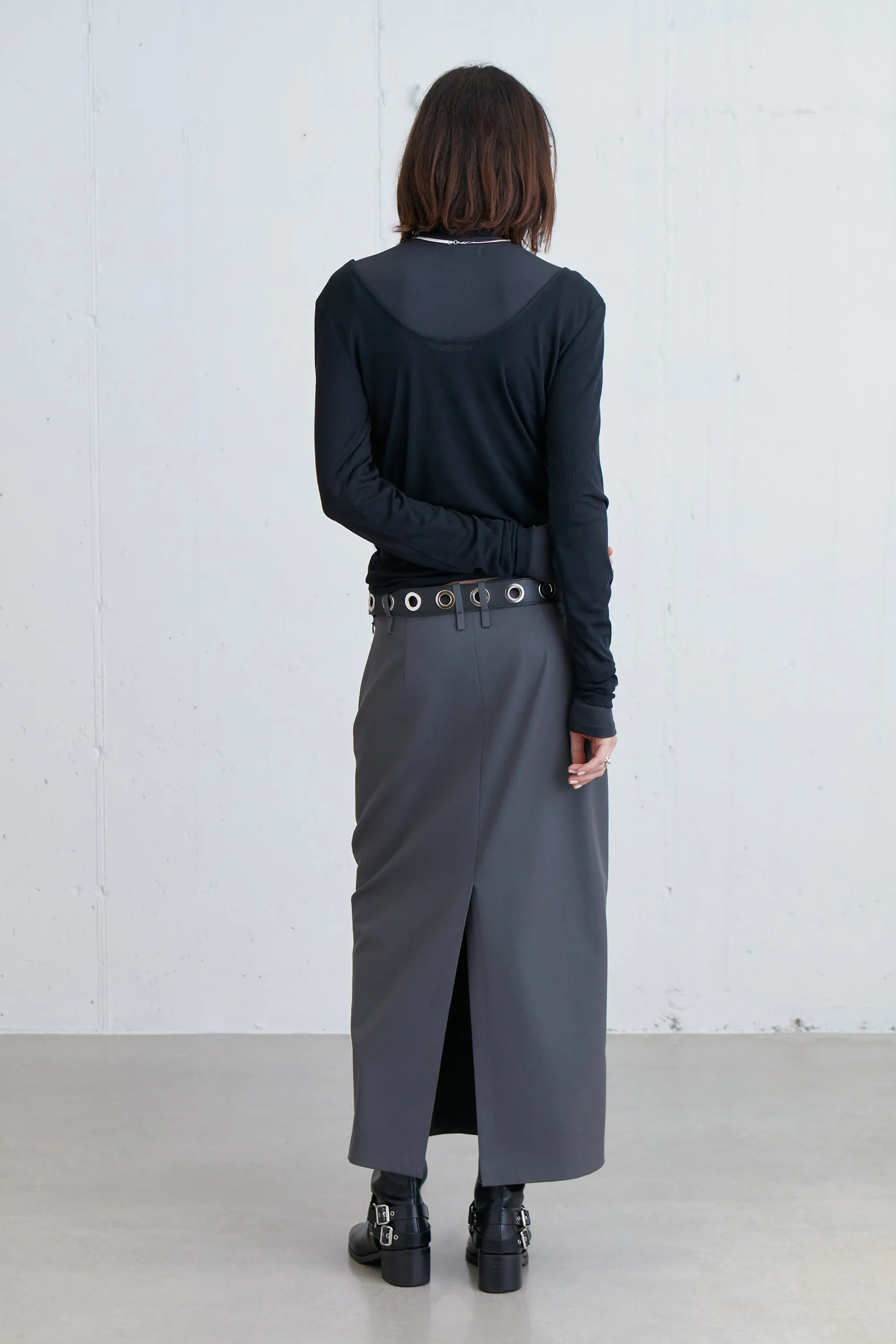 MIDI SUITING SKIRT