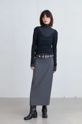 MIDI SUITING SKIRT